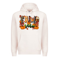 Pale Pink fall vibes Premium Hoodie - MaliasSmallBusiness