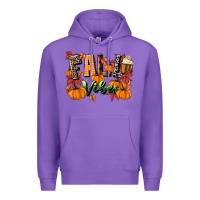 Purple fall vibes Premium Hoodie - MaliasSmallBusiness