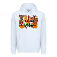 White fall vibes Premium Hoodie - MaliasSmallBusiness
