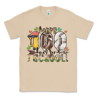 Mushroom happy 100 day of school american football baseball Classic Tee - RacoonDesign