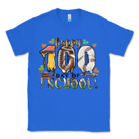 True Royal happy 100 day of school american football baseball Classic Tee - RacoonDesign