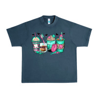 Midnight Navy dentist coffee cups Urban Heavy Tee - Zillion Design Studio