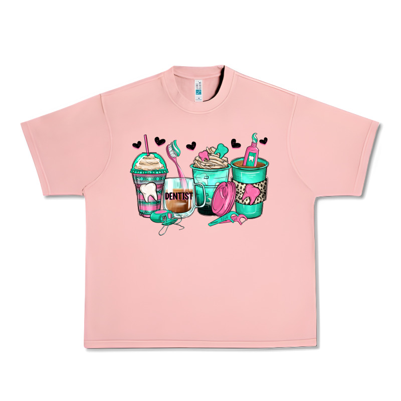 Dentist Coffee Cups Urban Heavy Tee by Zillion Design Studio | Teevron