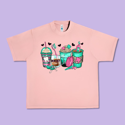 Dentist Coffee Cups Urban Heavy Tee Designed By Zillion Design Studio