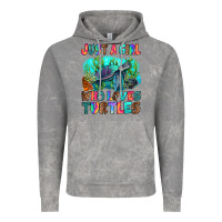 Cloud Rock just a girl who loves turtles Vintage Hoodie - RanaPortraitStore