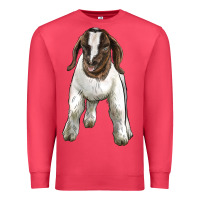 Cardinal baby boer goat Premium Sweatshirt - LillyAllenDesigns