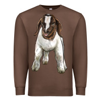Chestnut baby boer goat Premium Sweatshirt - LillyAllenDesigns
