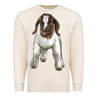 Sandshell baby boer goat Premium Sweatshirt - LillyAllenDesigns