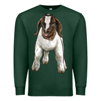 Sports Green baby boer goat Premium Sweatshirt - LillyAllenDesigns