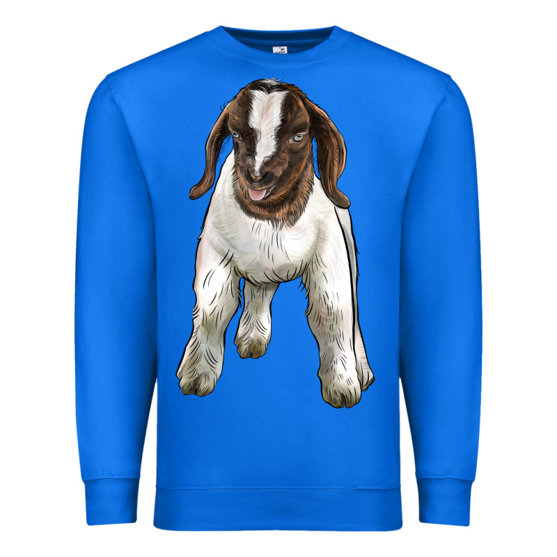 Baby Boer Goat Premium Sweatshirt by LillyAllenDesigns | Teevron