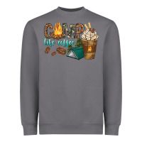 Storm camp life coffee with coffee cup Heavyweight Sweatshirt - texasbilliewilder