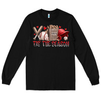Black tis the season baseball Long Sleeve Tee - RacoonDesign
