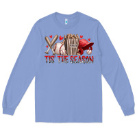 Colony Blue tis the season baseball Long Sleeve Tee - RacoonDesign