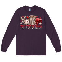 Plum tis the season baseball Long Sleeve Tee - RacoonDesign