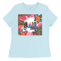 Baby Blue nail tech Ladies Tee - AdoDesignShop