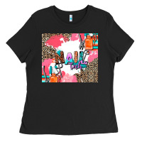 Black nail tech Ladies Tee - AdoDesignShop