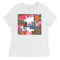 White nail tech Ladies Tee - AdoDesignShop
