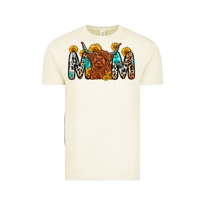 Mom Cow Vintage Tee by Zillion Design Studio | Teevron
