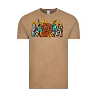 Vintage Coffee mom cow Vintage Tee - Zillion Design Studio