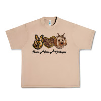Burro peace love cockapoo Urban Heavy Tee - RanaPortraitStore