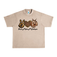 French Oak peace love cockapoo Urban Heavy Tee - RanaPortraitStore