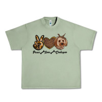 Oil Green peace love cockapoo Urban Heavy Tee - RanaPortraitStore