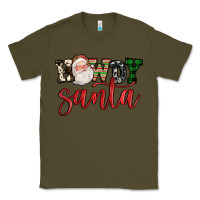 Army Green howdy santa Classic Tee - FaDigitalArtStudio
