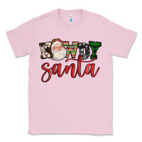 Bubblegum Pink howdy santa Classic Tee - FaDigitalArtStudio