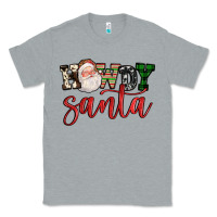Heather Grey howdy santa Classic Tee - FaDigitalArtStudio
