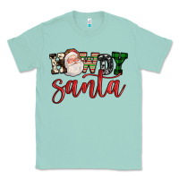 Seafoam howdy santa Classic Tee - FaDigitalArtStudio