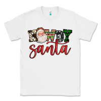 White howdy santa Classic Tee - FaDigitalArtStudio