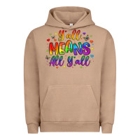 Y All Means All Y All Urban Hoodie | Teevron