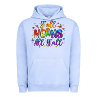 Pigment Grape Ice y all means all y all Urban Hoodie - Artiststas