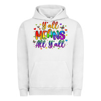 Pigment Lunar Rock y all means all y all Urban Hoodie - Artiststas
