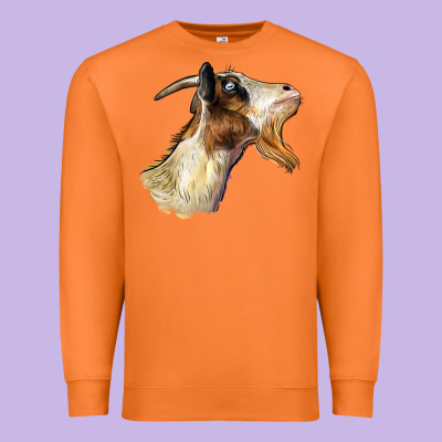 Tennessee Goat Head Premium Sweatshirt Designed By Lillyallendesigns