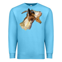 Ocean Blue Tennessee Goat Head Premium Sweatshirt - LillyAllenDesigns