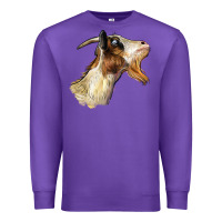 Purple Tennessee Goat Head Premium Sweatshirt - LillyAllenDesigns