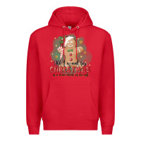 Red Christmas dough Premium Hoodie - MaliasSmallBusiness