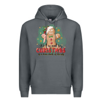 Rock Christmas dough Premium Hoodie - MaliasSmallBusiness