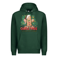 Sports Green Christmas dough Premium Hoodie - MaliasSmallBusiness