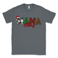 Charcoal Heather mama claus Classic Tee - BarkalooDesign