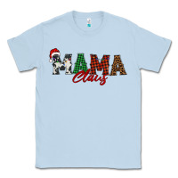 Dusty Blue mama claus Classic Tee - BarkalooDesign