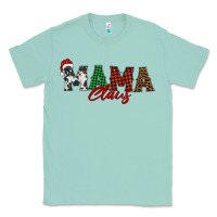 Seafoam mama claus Classic Tee - BarkalooDesign