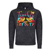 Vintage Black teacher off duty Vintage Hoodie - RanaPortraitStore