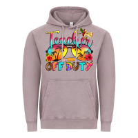 Vintage Zinc teacher off duty Vintage Hoodie - RanaPortraitStore