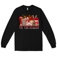 Black tis the season Long Sleeve Tee - RacoonDesign