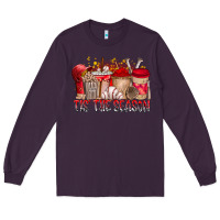 Plum tis the season Long Sleeve Tee - RacoonDesign