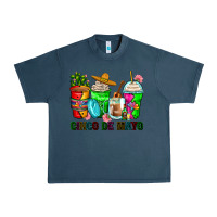 Midnight Navy cinco de mayo coffee cups Urban Heavy Tee - Zillion Design Studio