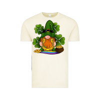 St Patricks Day Gnomes Shamrock Gold Horseshoes Rainbow Vintage Tee | Teevron