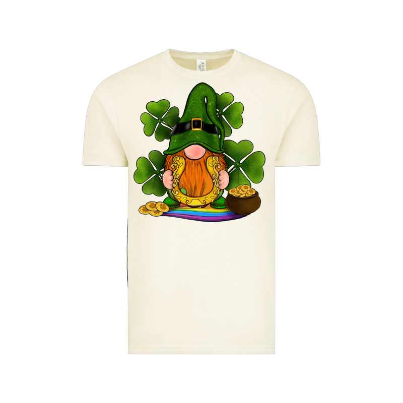 St Patricks Day Gnomes Shamrock Gold Horseshoes Rainbow Vintage Tee by RanaPortraitStore | Teevron